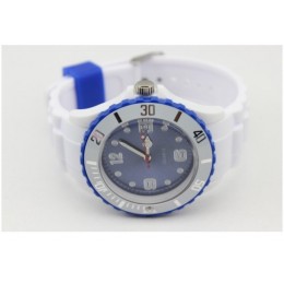 Ceas Sport Curea Alba Silicon